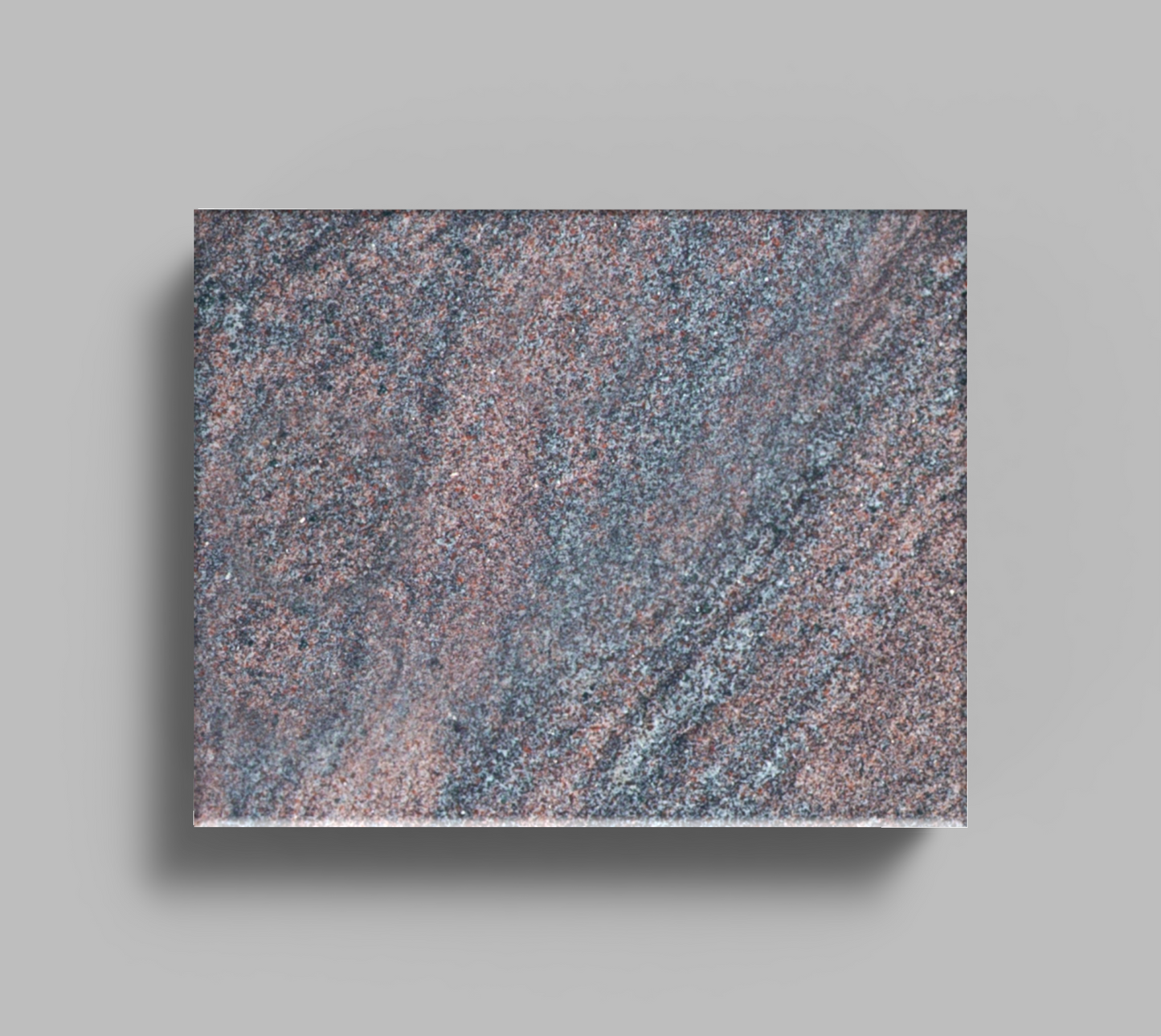 Grabplatte für Urnengrab 50x40x6 cm aus Granit | Arabela