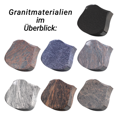 Grabplatte mit Charakter 40 x 30 x 6 cm